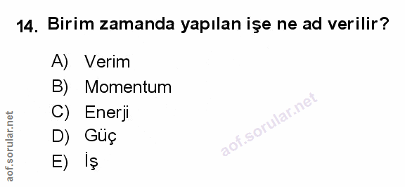 Soru 14