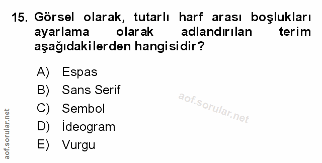 Soru 15