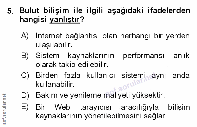 Soru 5