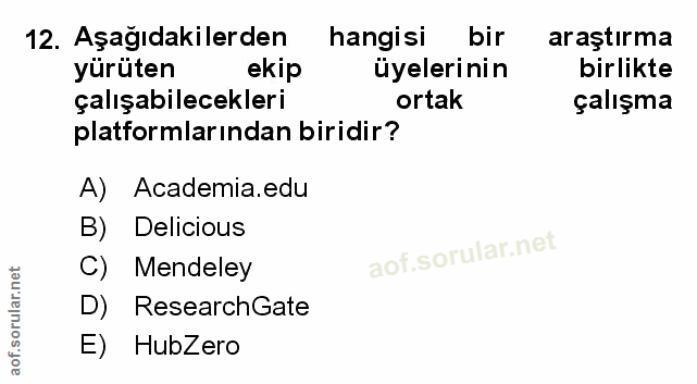 Soru 12