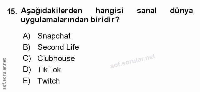 Soru 15
