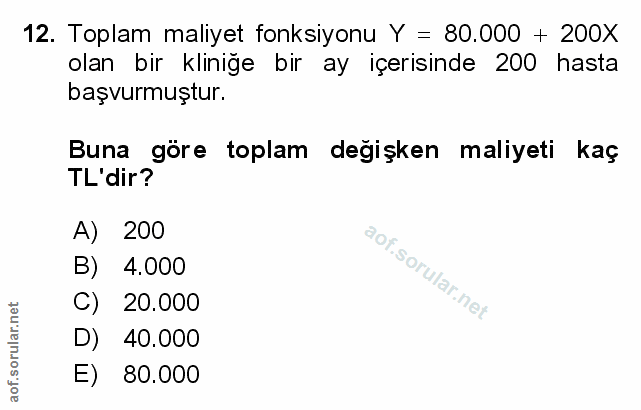Soru 12