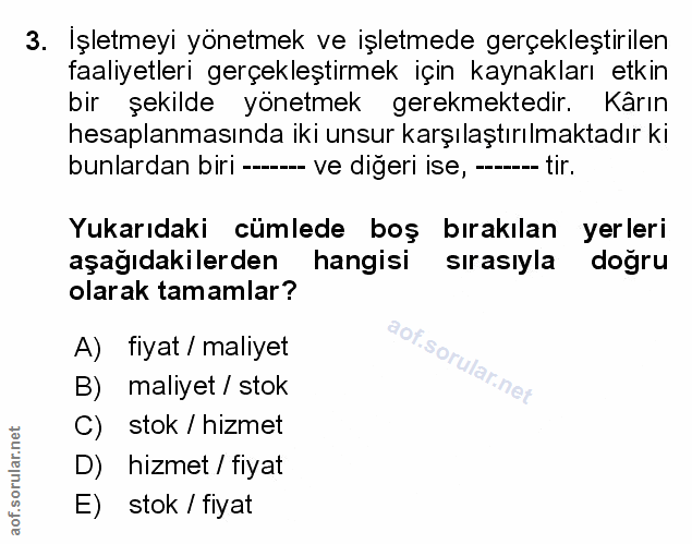 Soru 3