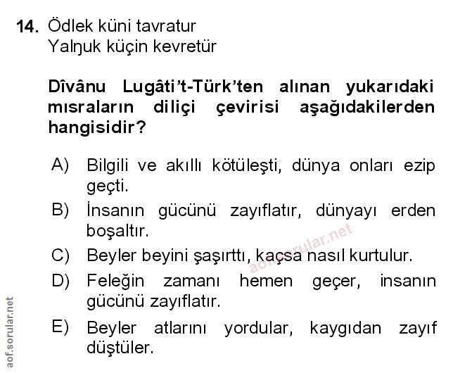 Soru 14