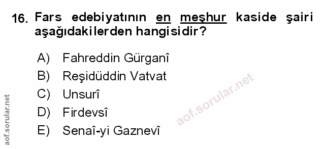 Soru 16