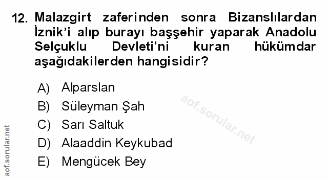 Soru 12