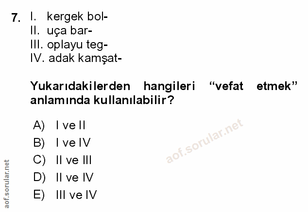 Soru 7