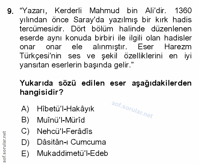 Soru 9