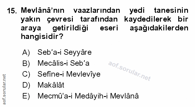 Soru 15