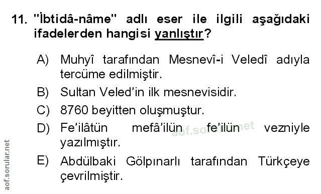Soru 11