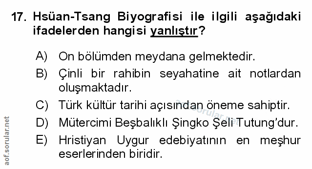 Soru 17