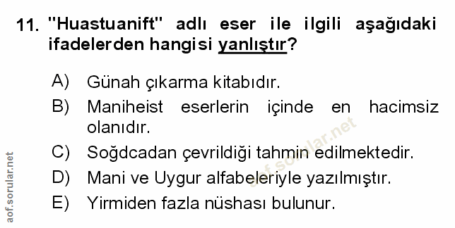 Soru 11