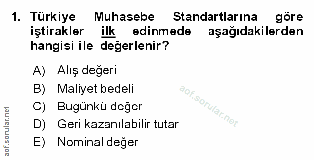 Soru 1