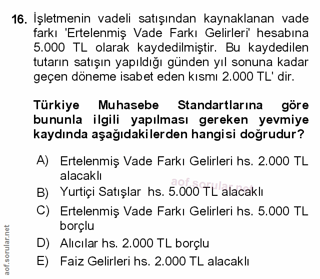 Soru 16