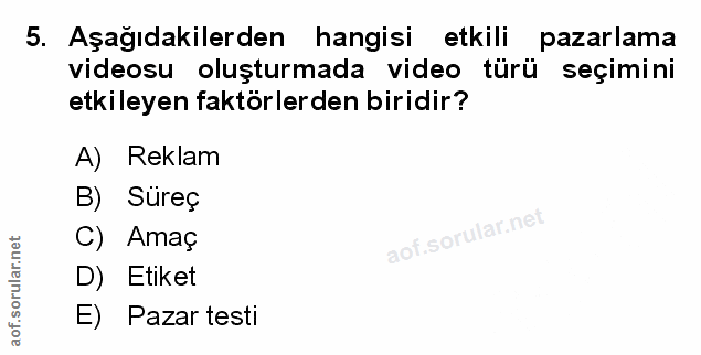 Soru 5