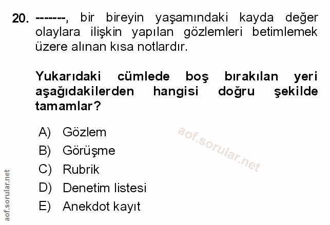 Soru 20