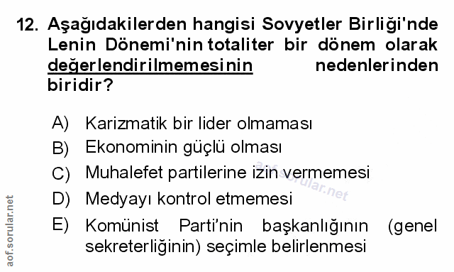 Soru 12