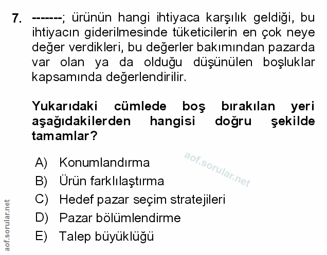 Soru 7