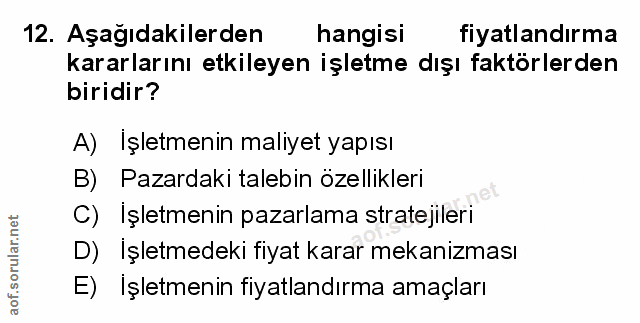 Soru 12