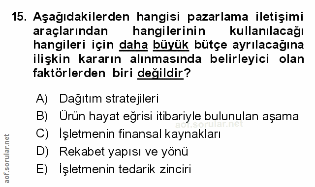 Soru 15