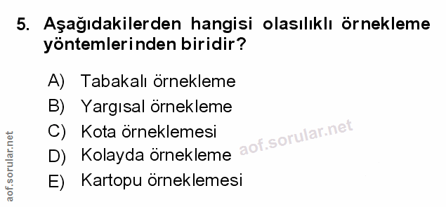 Soru 5