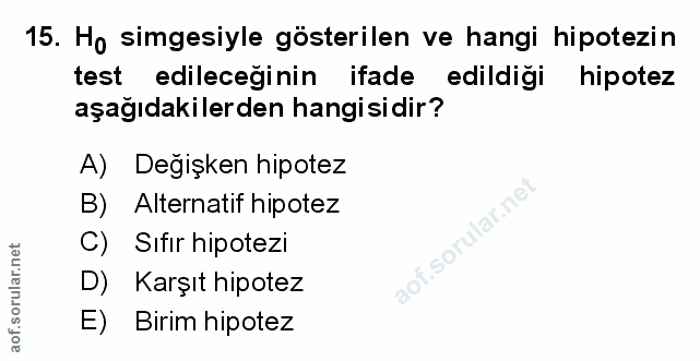 Soru 15