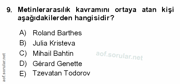 Soru 9