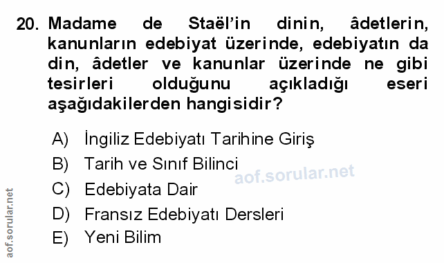 Soru 20