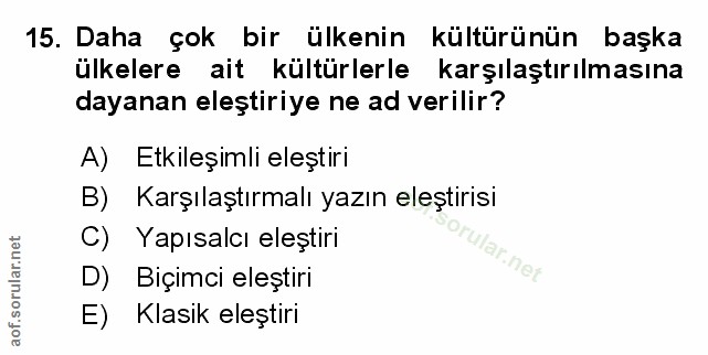 Soru 15