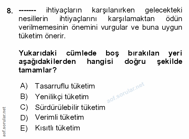 Soru 8