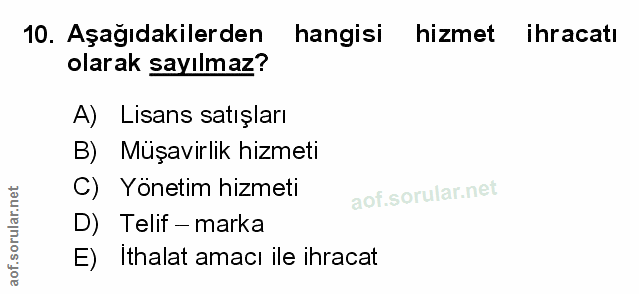 Soru 10