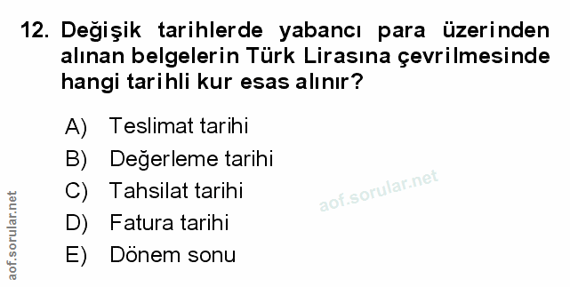 Soru 12