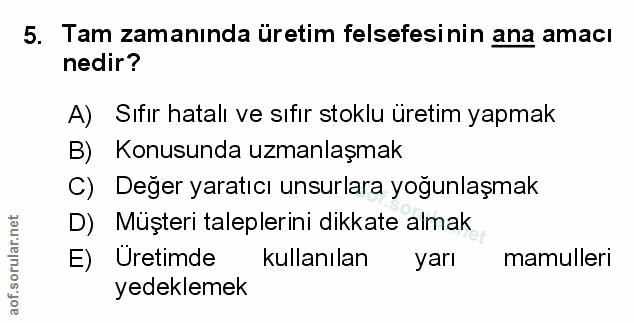 Soru 5
