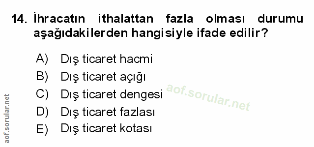 Soru 14