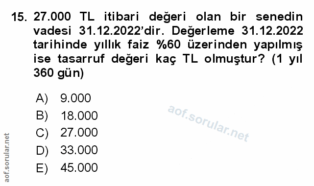 Soru 15