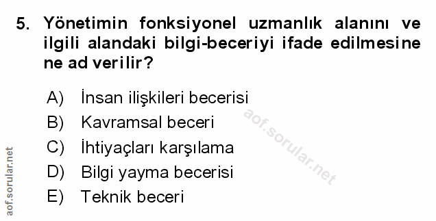 Soru 5