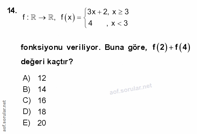 Soru 14