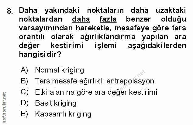 Soru 8