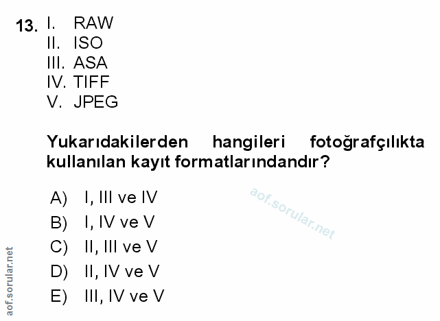 Soru 13