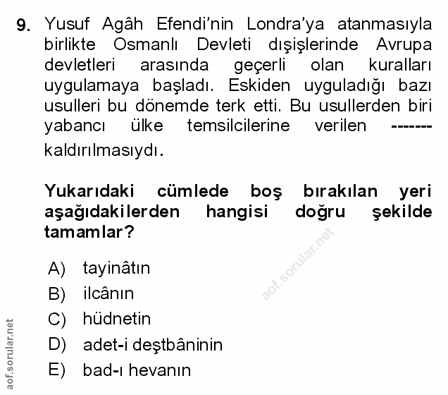 Soru 9