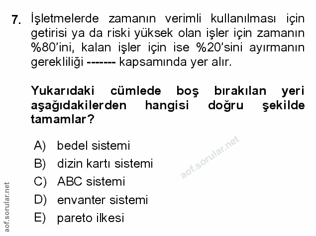 Soru 7
