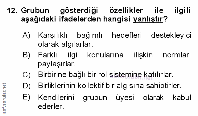 Soru 12