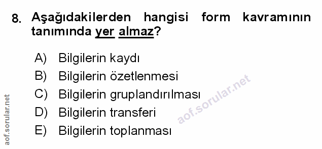 Soru 8