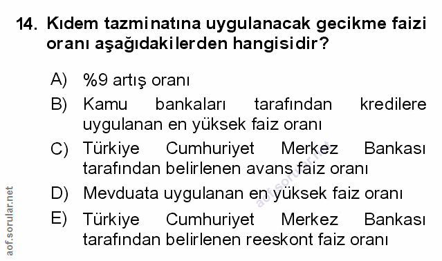 Soru 14