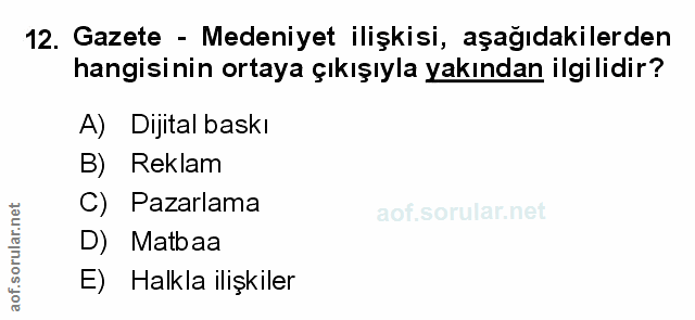 Soru 12
