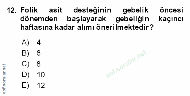 Soru 12