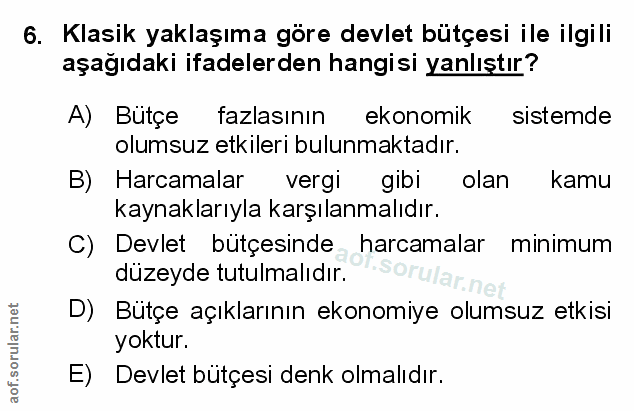 Soru 6