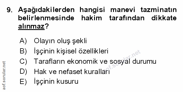 Soru 9