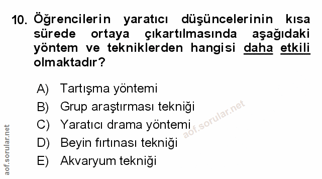 Soru 10