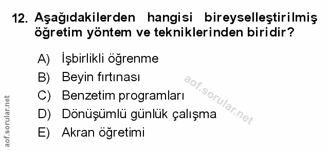 Soru 12